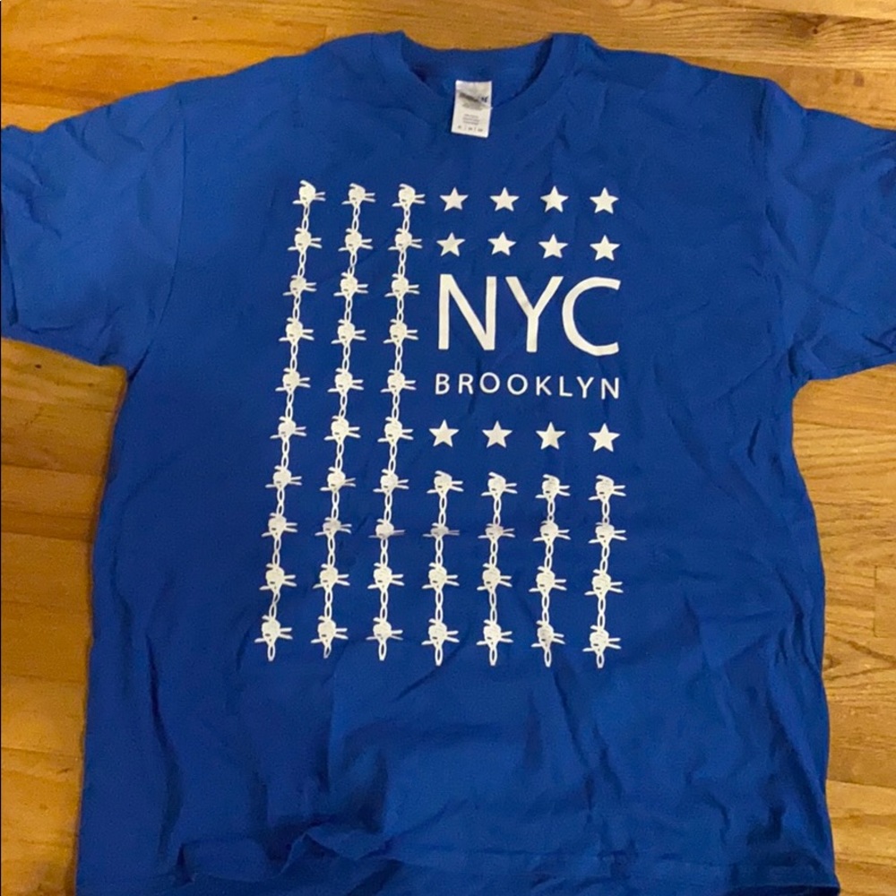 New t shirts ! Nyc Brooklyn blue
